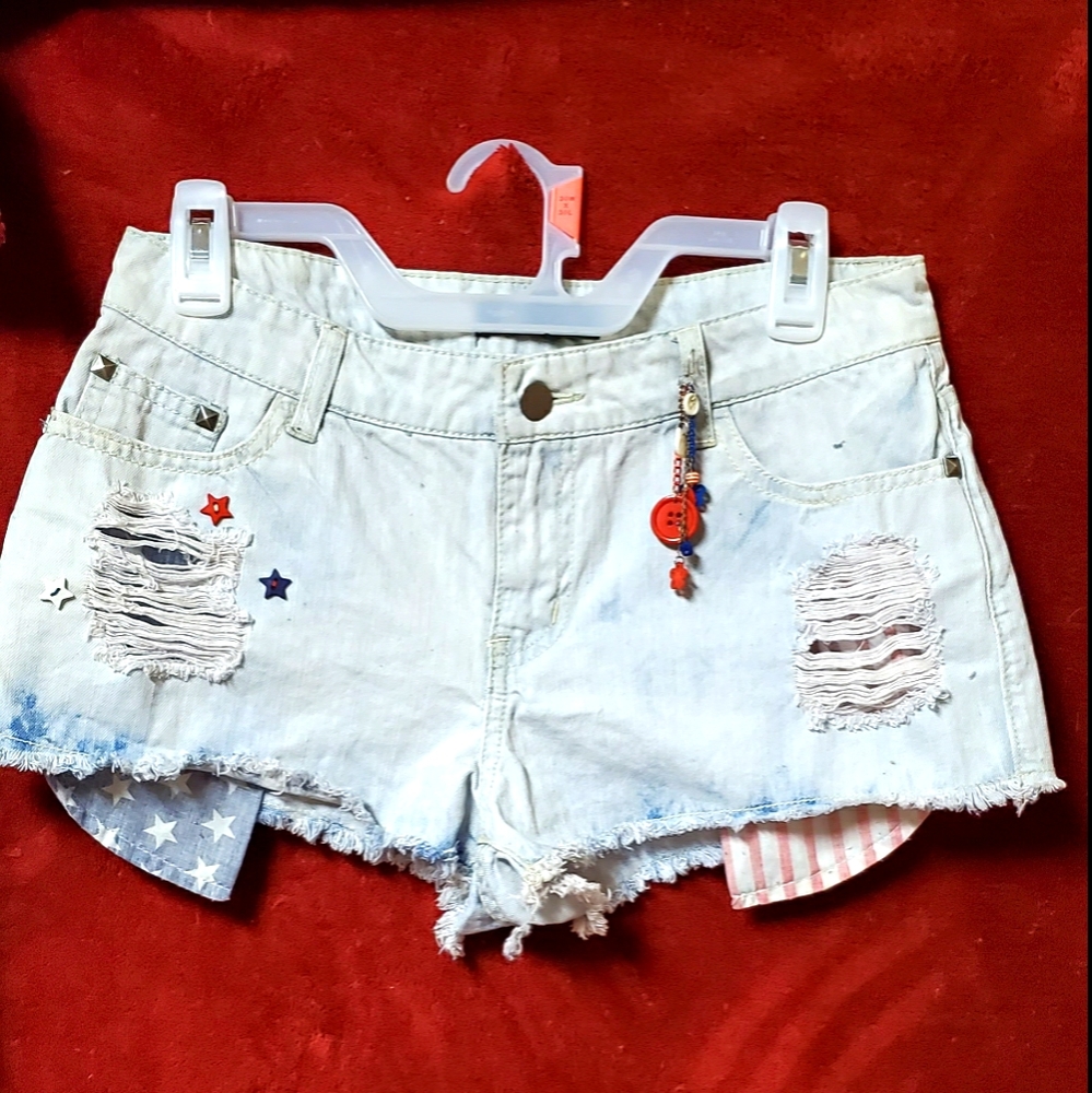 Forever 21 Upcycled Cutoffs